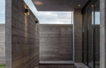 Ideias de cimento e concreto na fachada