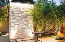 Ambiente com Deck de madeira - Deck e banco de madeira para jardim