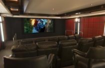 Home Theater com poltronas de cinema