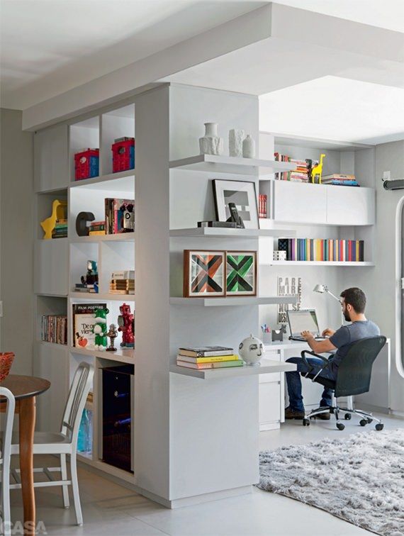 Divisória de ambientes para home office